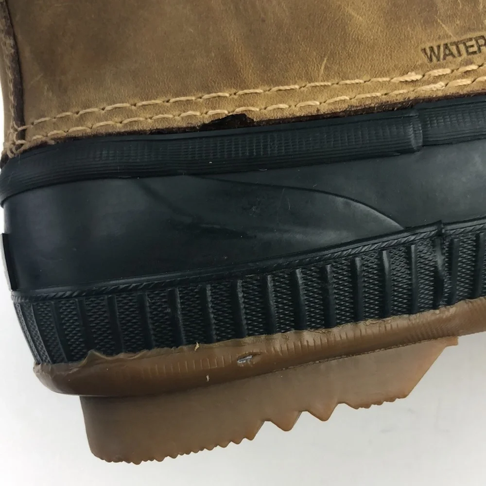Sorel Cheyanne Lace Full Grain Men’s Rain / Snow Rubber Duck Boots